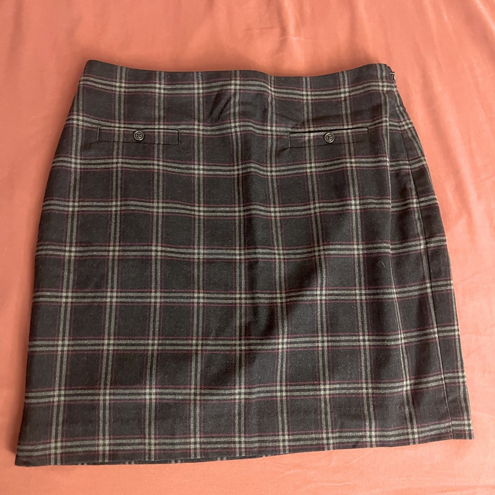 Plaid skirt